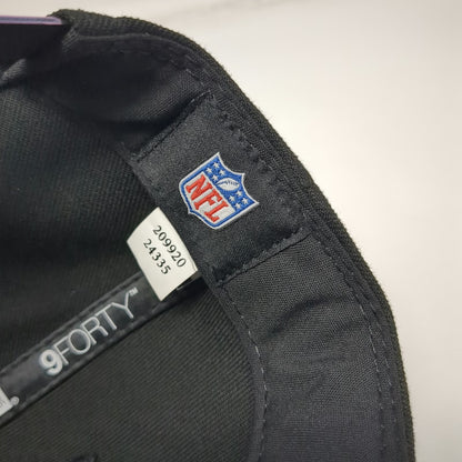 New Era Philadelphia Eagles NFL Super Bowl LIX Black Snapback OS Hat 9FORTY