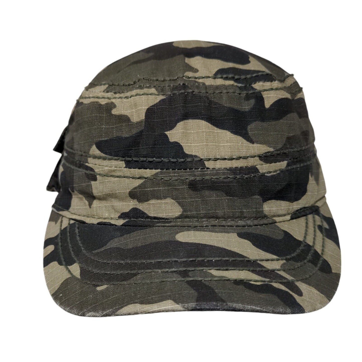 Unbranded Cadet Army Cap Camouflage One Size Adjustable Lightweight Blank