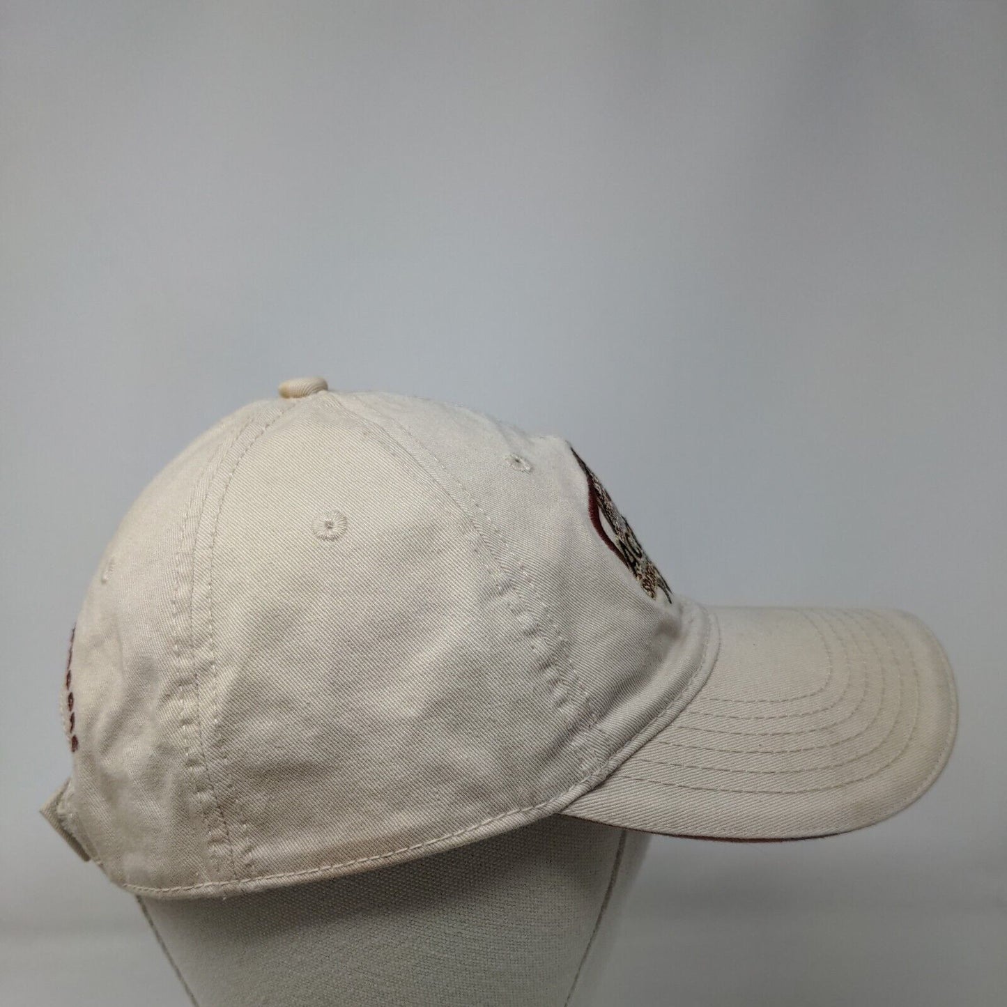 Academy Sports & Outdoors Strapback Hat Tan One Size Adjustable Embroidered
