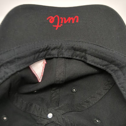 Above The Brim Baseball Cap Black One Size Red Blood Drop Team Sir Huxley Hat