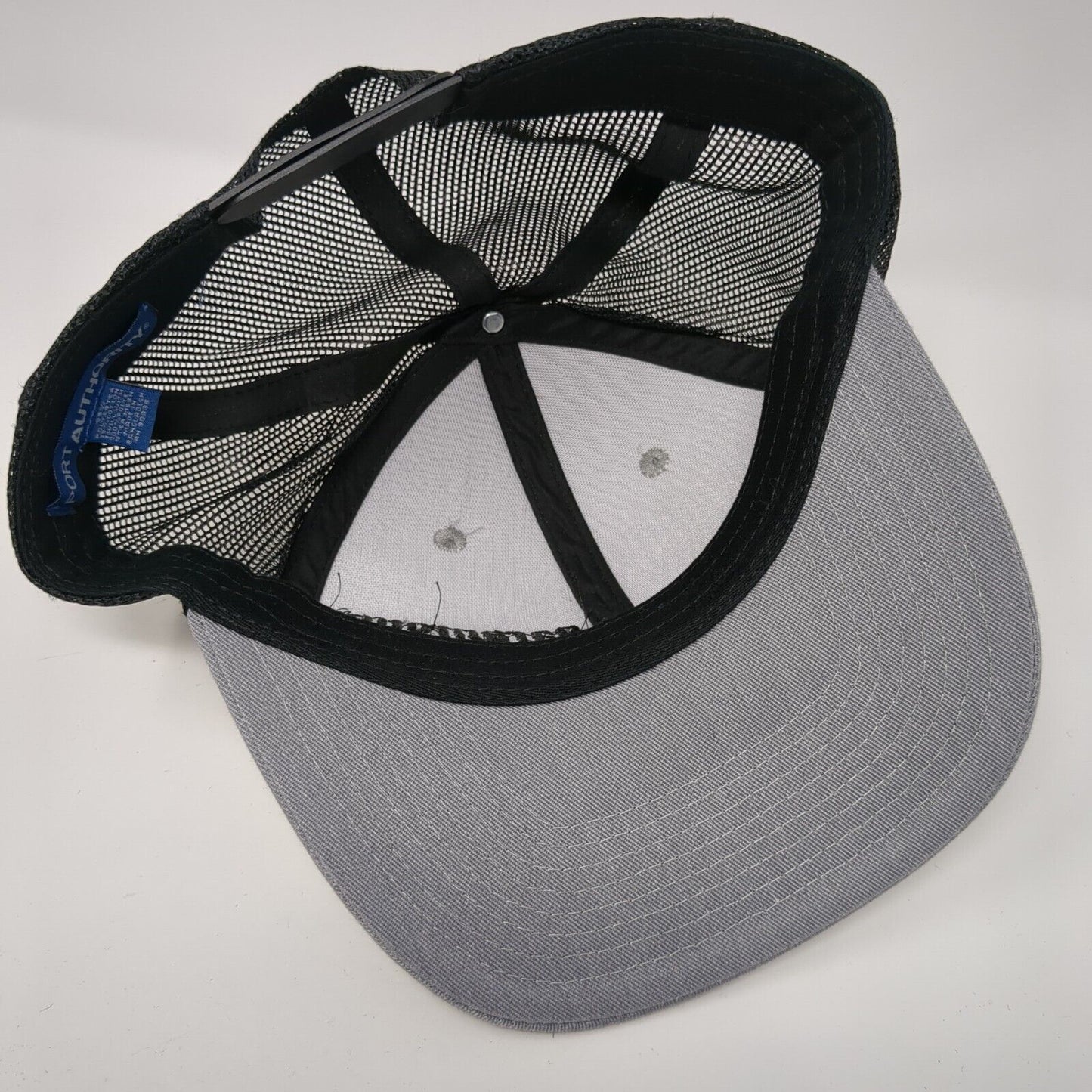 Paramount Supply Company Snapback Trucker Hat Gray One Size Mesh Back