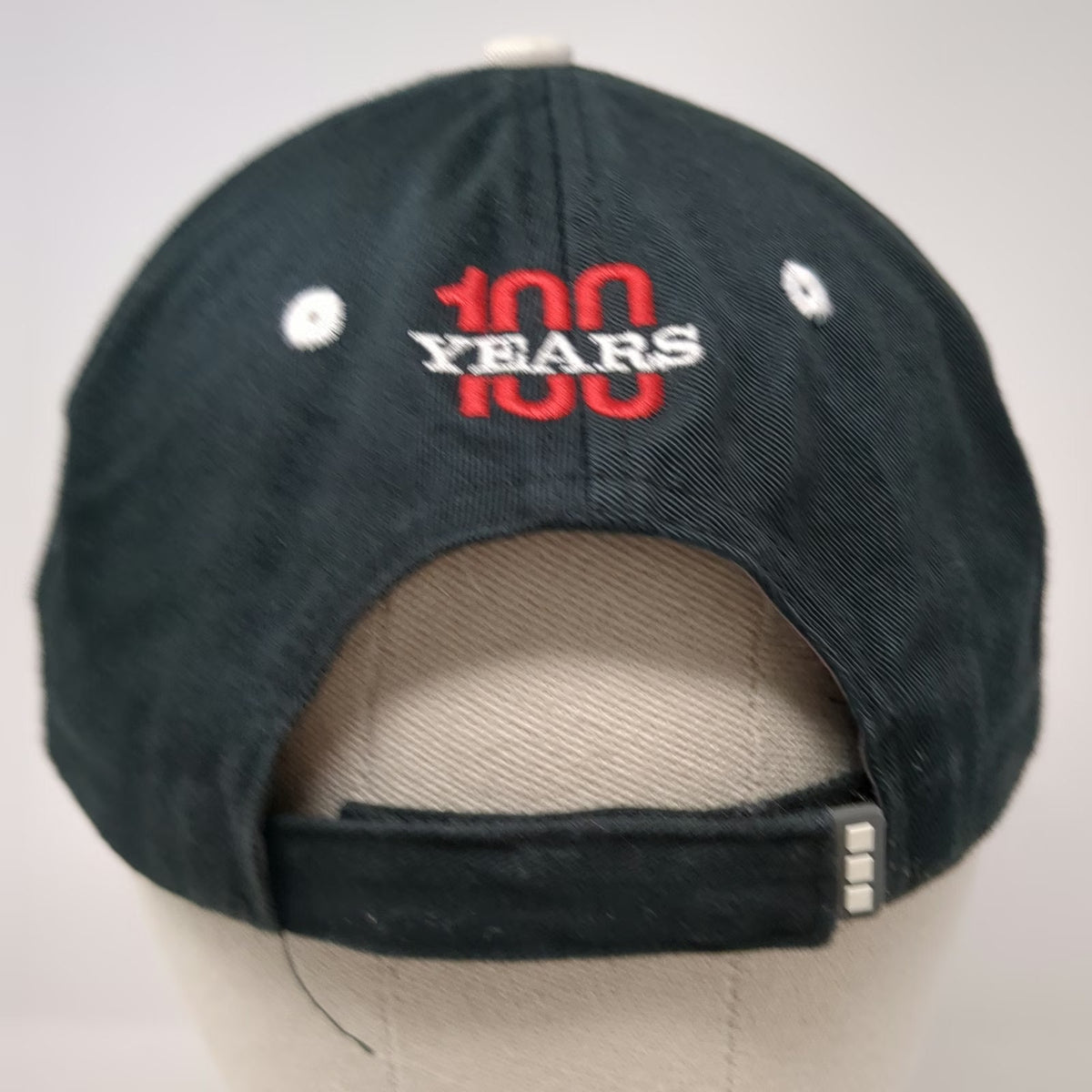 Elevate Baseball Cap Black One Size 100 Years Anniversary Strapback Hat