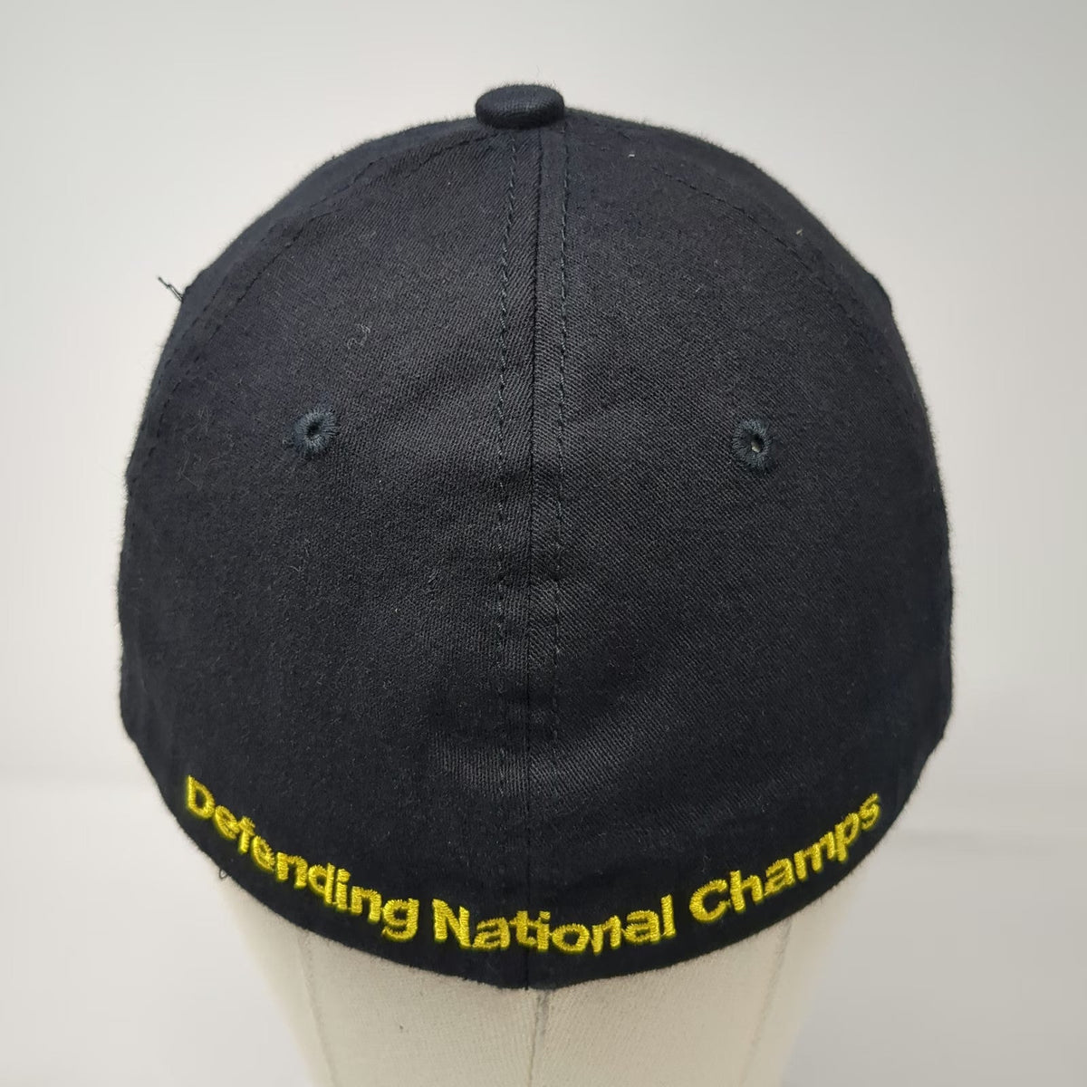 Black Maryland Drinking Team LED Light Baseball Cap One Size Fitted Champs Hat