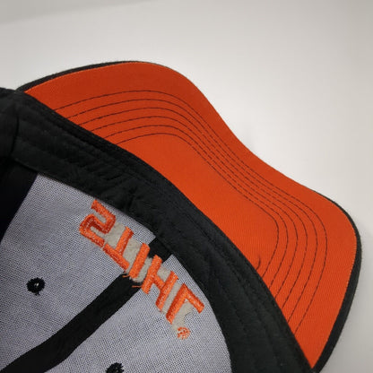 STIHL Outfitters Strapback Hat Black One Size Adjustable Embroidered 6 Panel