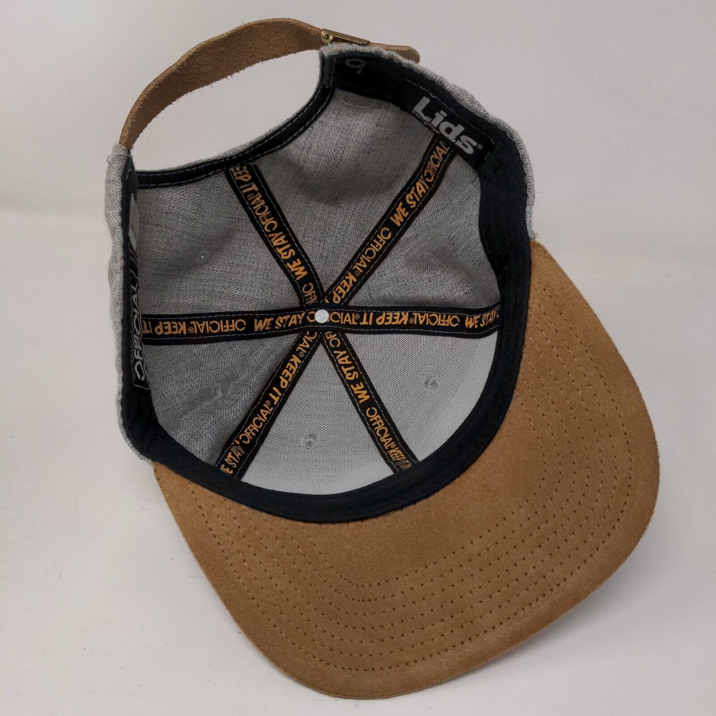 Official Premium California Exports Patch Slideback Hat Gray OSFA Lids