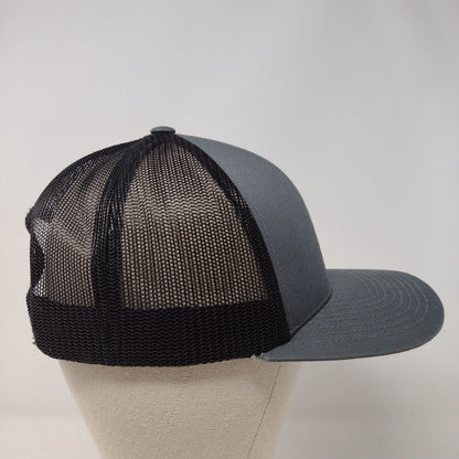 Idaho Connect-2022 Snapback Trucker Hat Gray OSFA Mesh Back Embroidered