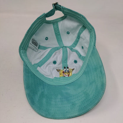 Nickelodeon SpongeBob Squarepants Slideback Hat Bluish-Green One Size Mad Engine