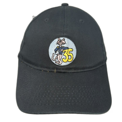 Port & Company Baseball Cap Black One Size Strapback Pink Panther 35th Patch