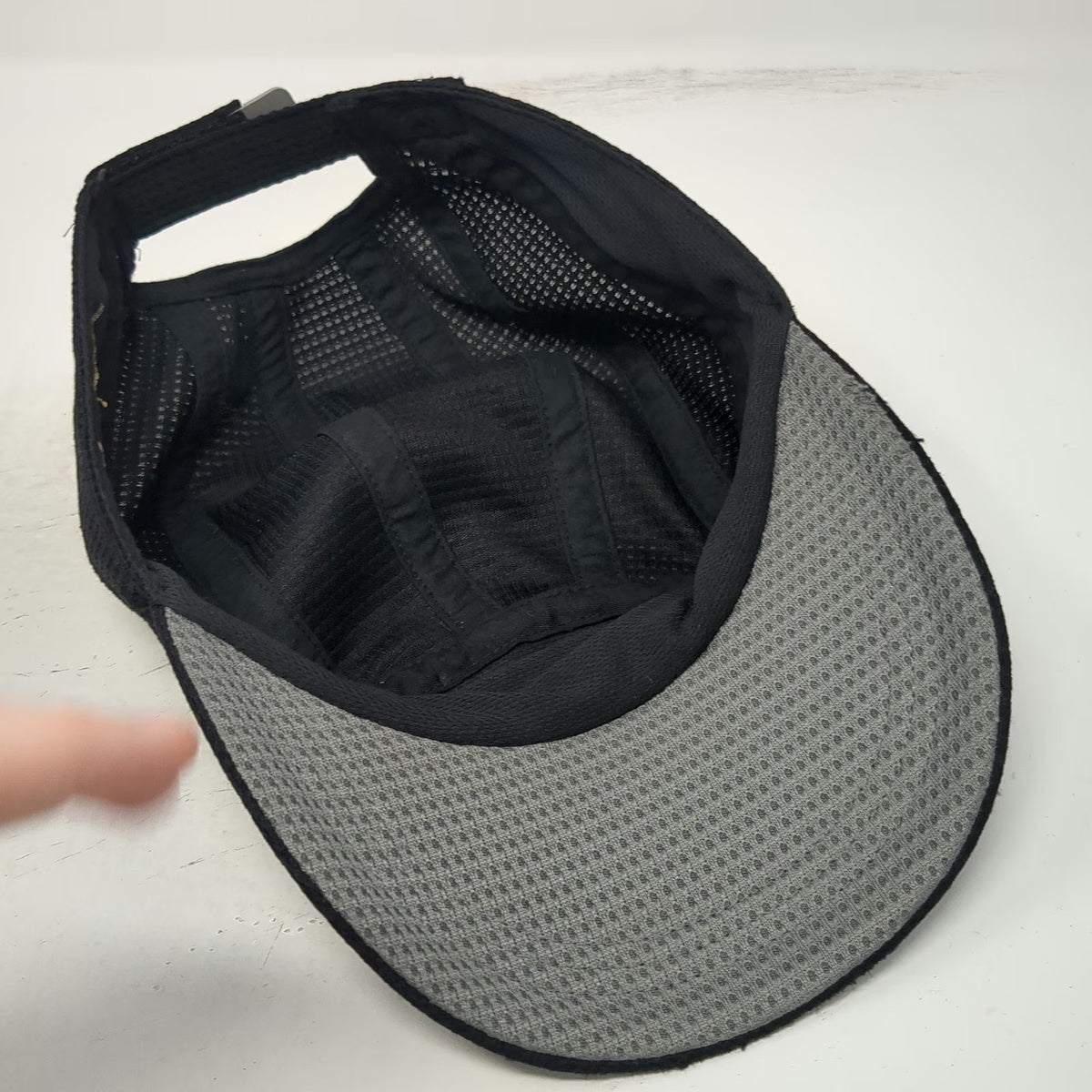Adidas Baseball Cap Black One Size Climacool Mesh Strapback Breathable Hat