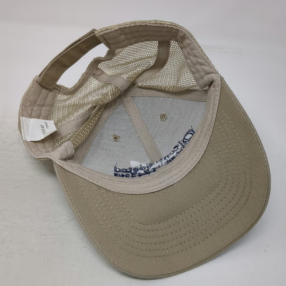 Cintas Baseball Cap Beige OSFM Consolidated Communications Mesh Strapback Hat
