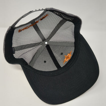 Sync Vans Snapback Trucker Hat Black One Size Mesh Back Richardson