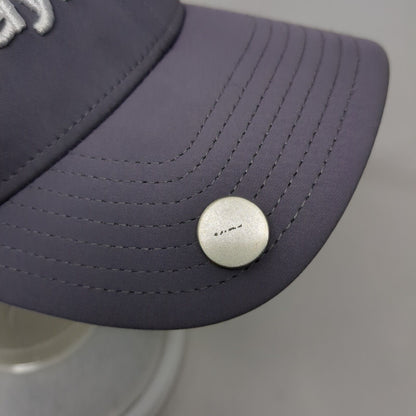 TaylorMade Fitted Mesh Back Trucker Hat Gray L/XL A-Flex Embroidered