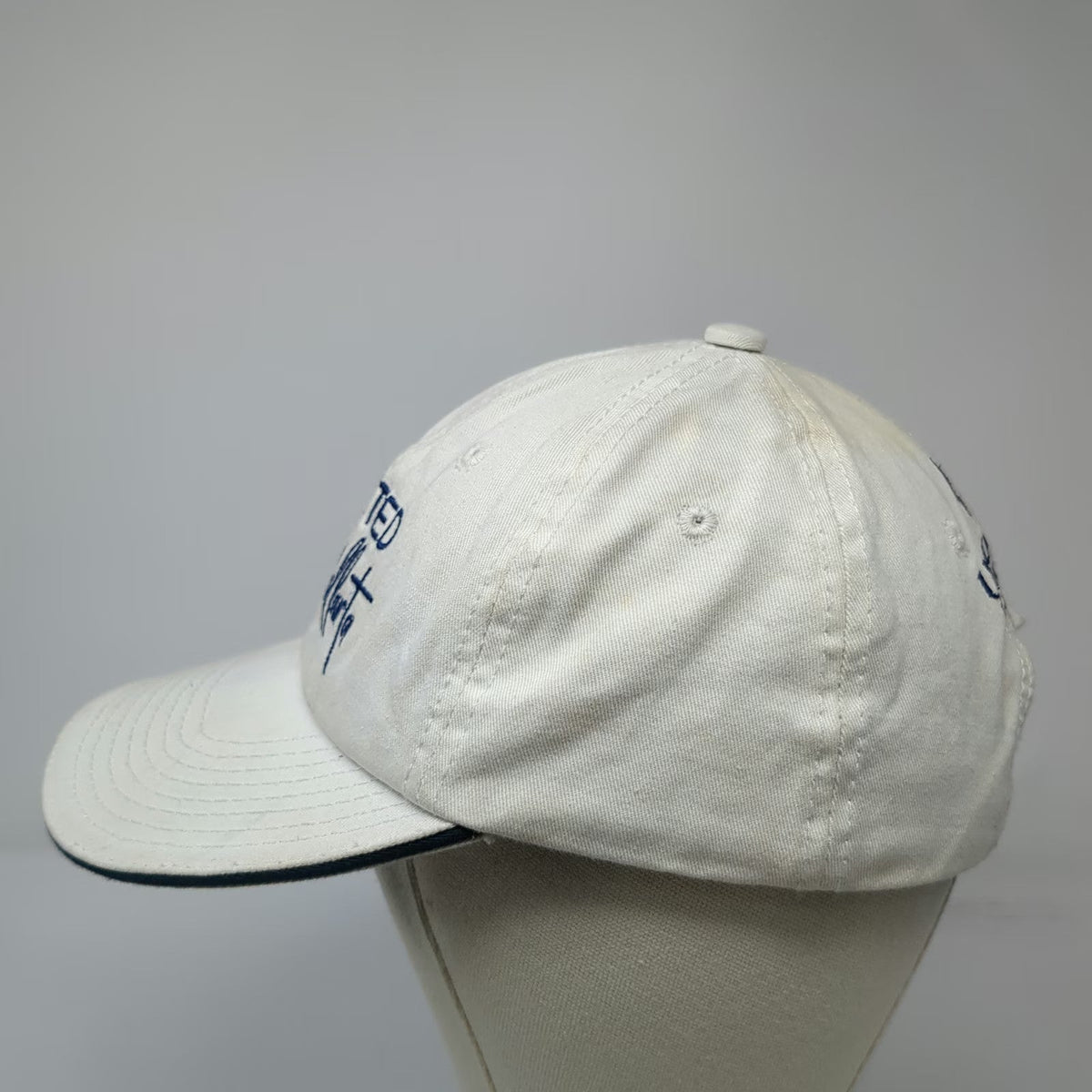 Invasion Baseball Cap White One Size Puerto Vallarta Unlimited Vacation Club Hat