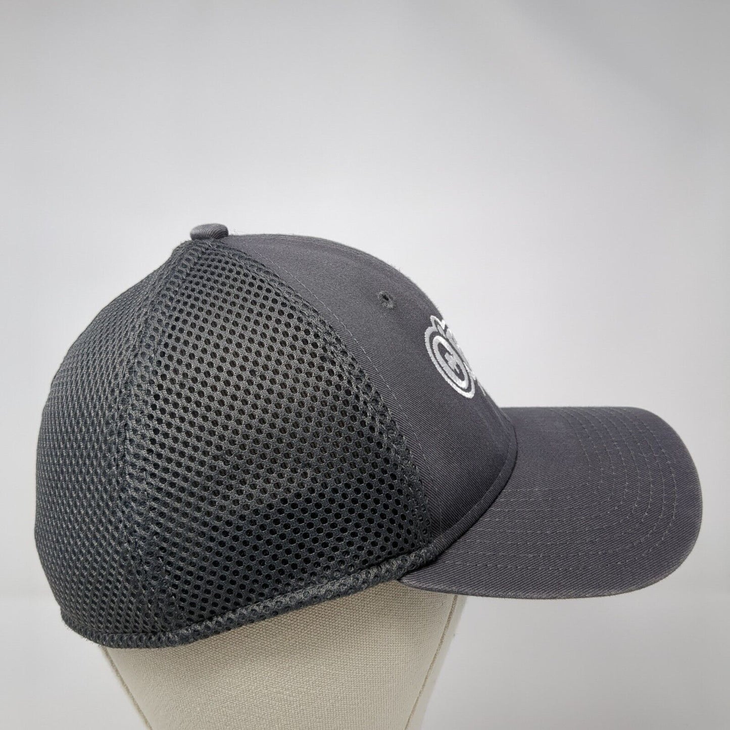 O'Reilly Auto Parts Fitted Hat Gray Medium-Large Stretch New Era 6 Panel