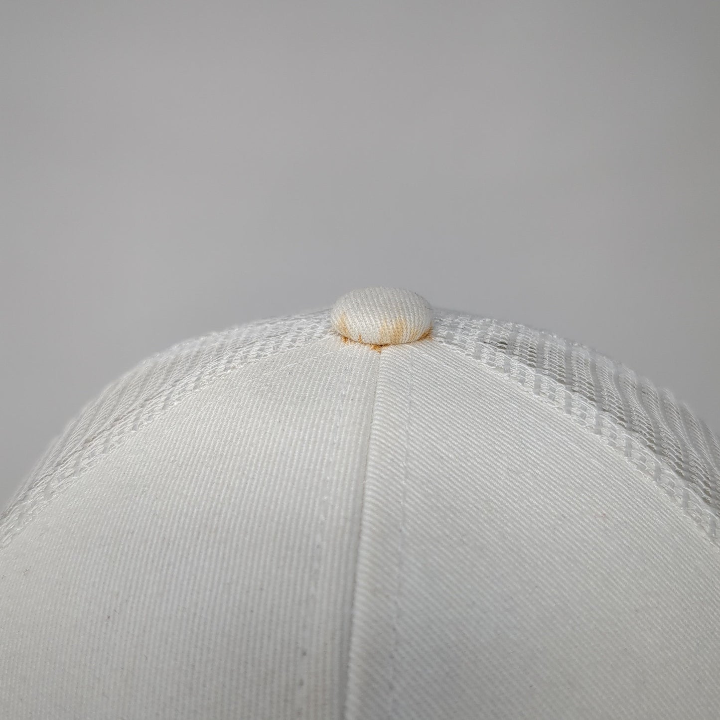 Blue Waters Marathon Trucker Hat White OS Adjustable Mesh Back Port Authority