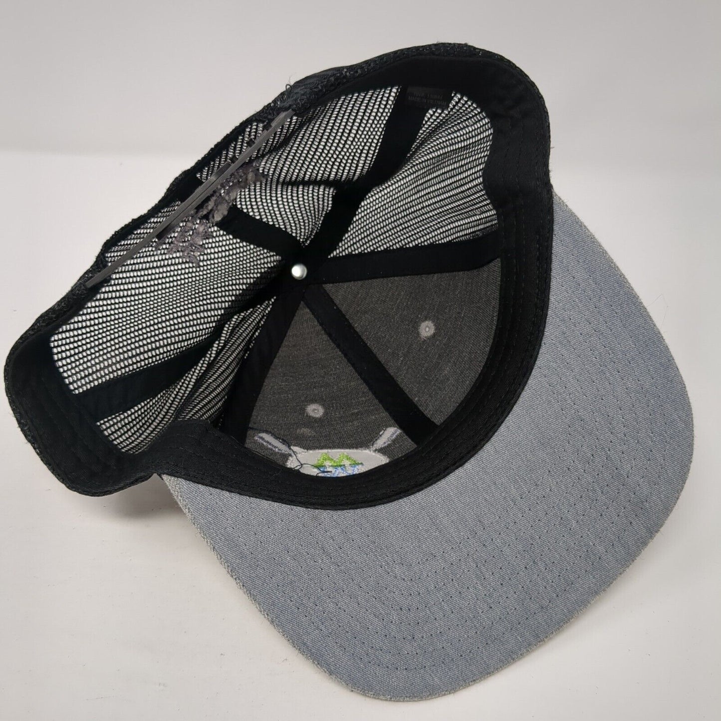 Mackay Wilderness River Trips Idaho Snapback Trucker Hat Gray One Size Mesh Back