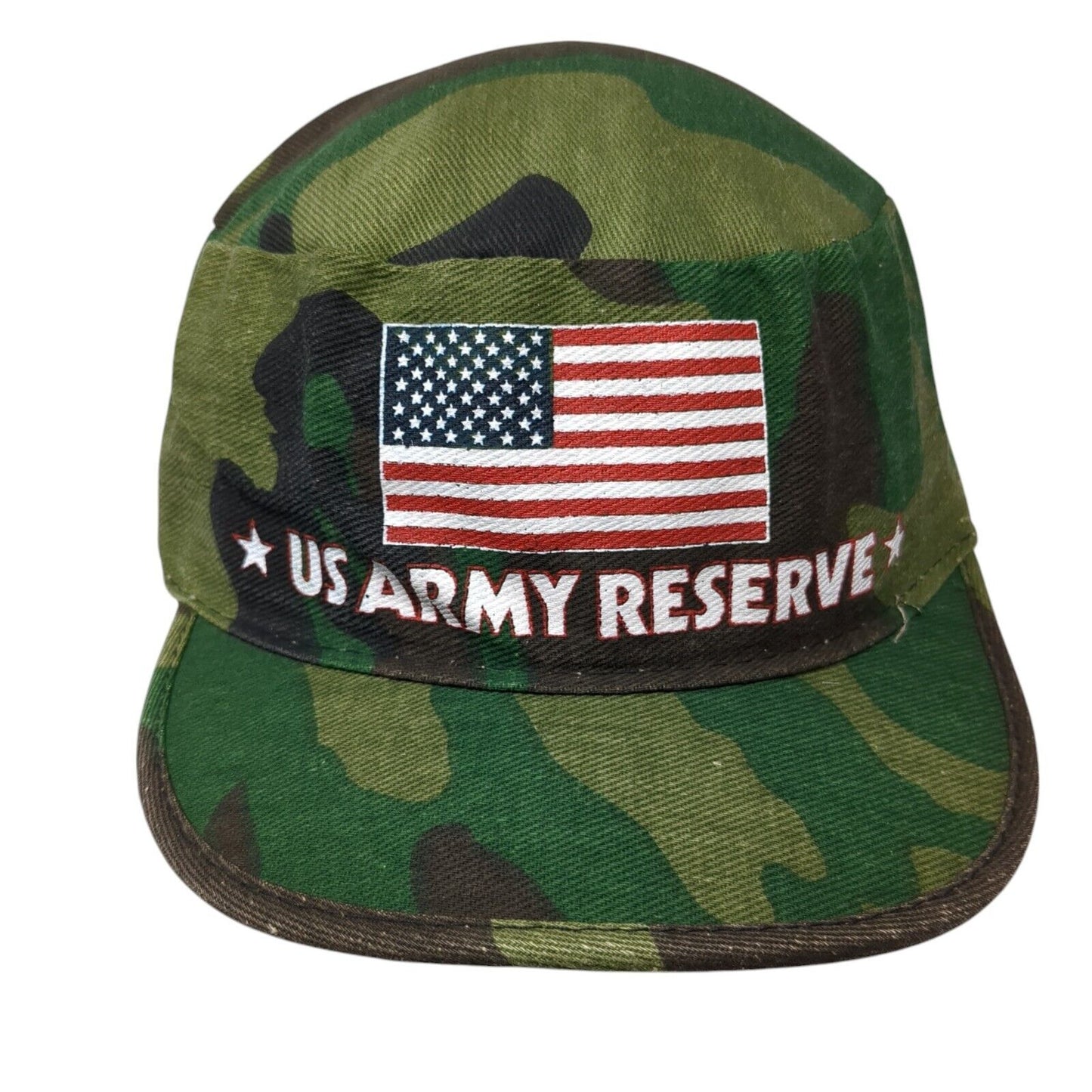 US Army Reserve Fitted Cadet Army Hat Camouflage M/L Be All You Can Be