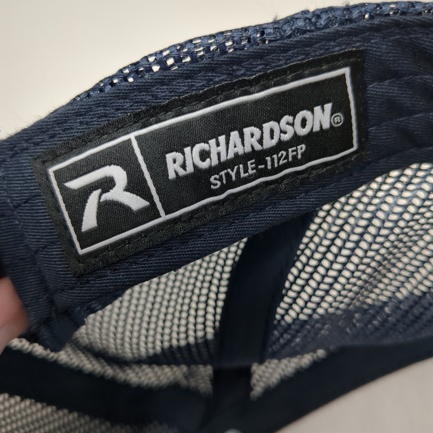 Community Bank Snapback Mesh Back Trucker Hat Gray One Size Richardson