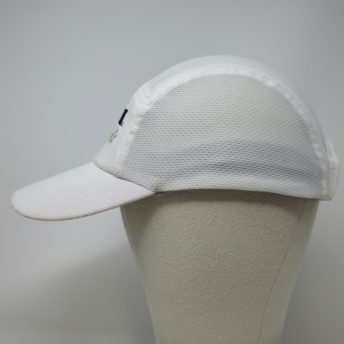 Headsweats 5 Panel White One Size Hat Ironman 70.3 Boise Mesh Performance