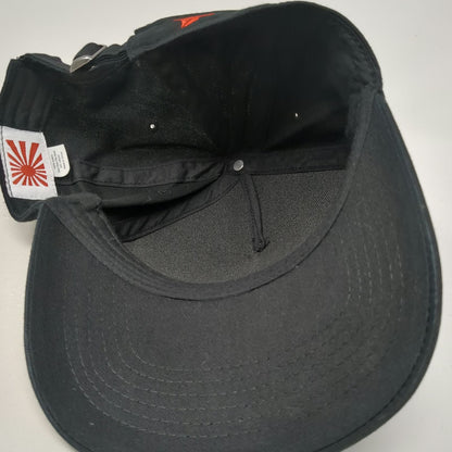 Yodaman Toyota Shop Truck Graphic Black Red Baseball Cap Hat One Size Slideback
