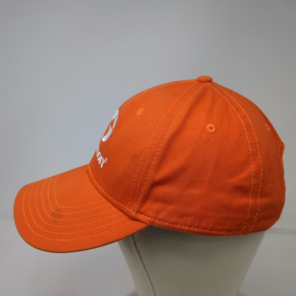 OTTO Gigamon Logo Orange Baseball Cap One Size Adjustable Strapback Cotton Hat