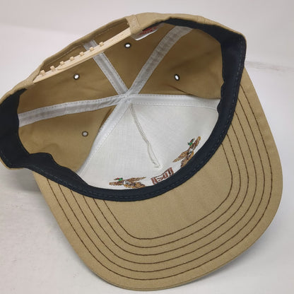 Kap King 5 Panel Brown One Size Pheasant Shield Snapback Hat Made in USA Hunting