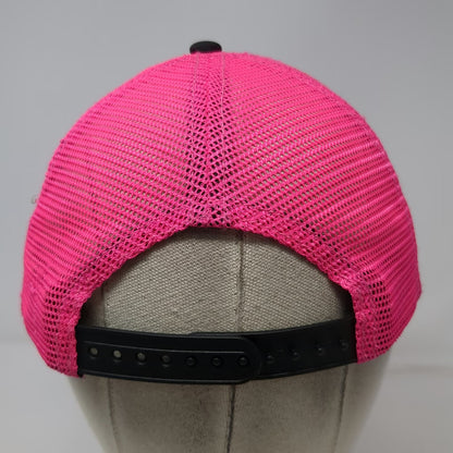 Mötley Crüe Black Pink Trucker Hat OS Snapback Mesh Band Graphic Rock Music