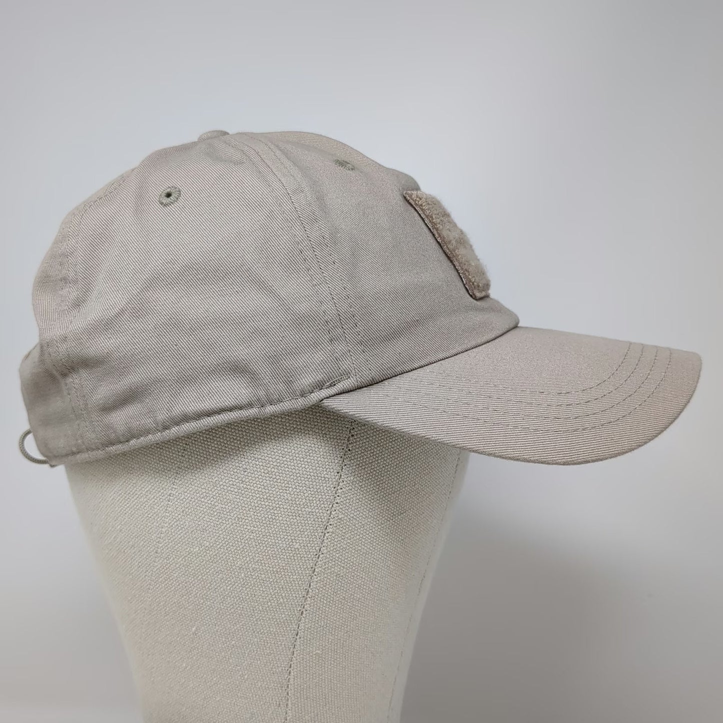 Columbia Baseball Cap Beige One Size Stop & Look Textured Patch Strapback Hat