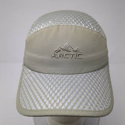 Arctic Slideback 5 Panel Cap Tan One Size Adjustable Embroidered Breathable
