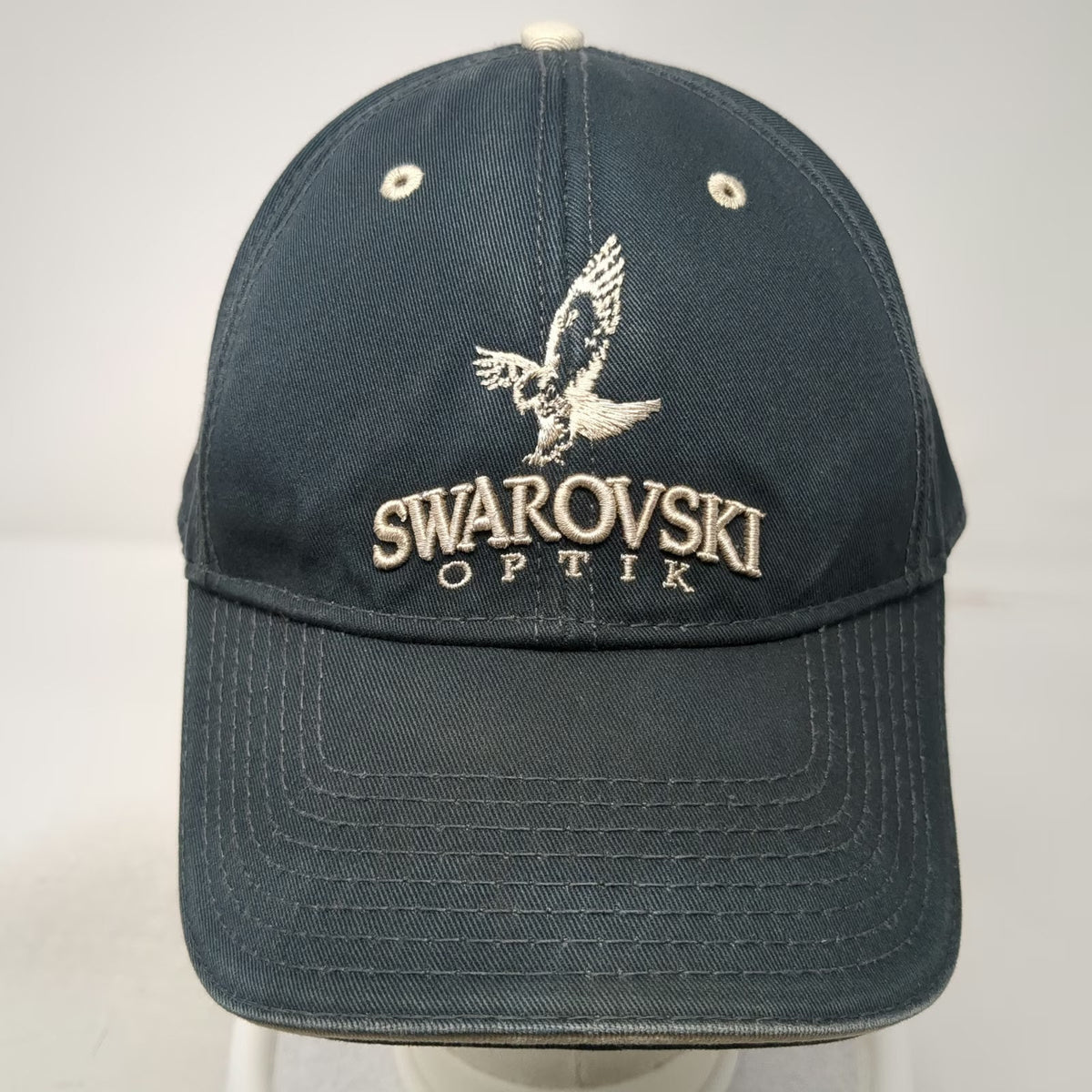 The Game Swarovski Optik Hawk Eagle Blue One Size Baseball Cap Hat Slideback