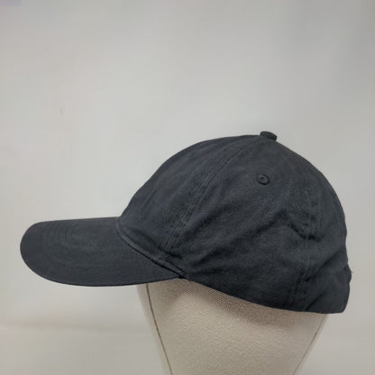 Port & Company Slideback Hat Black One Size Adjustable Vented Holes Blank