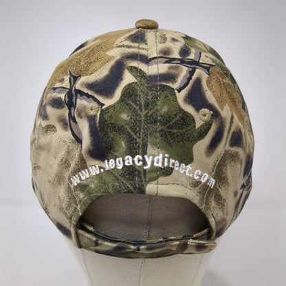 Legacy Strapback Hat Camo One Size Adjustable Embroidered Hunting