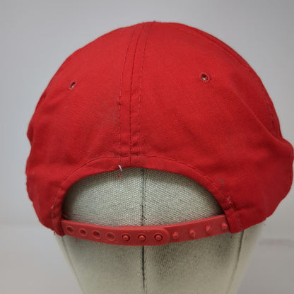 Headwear II Trucker Red Hat One Size Snapback Juneau Alaska Red Dog Saloon
