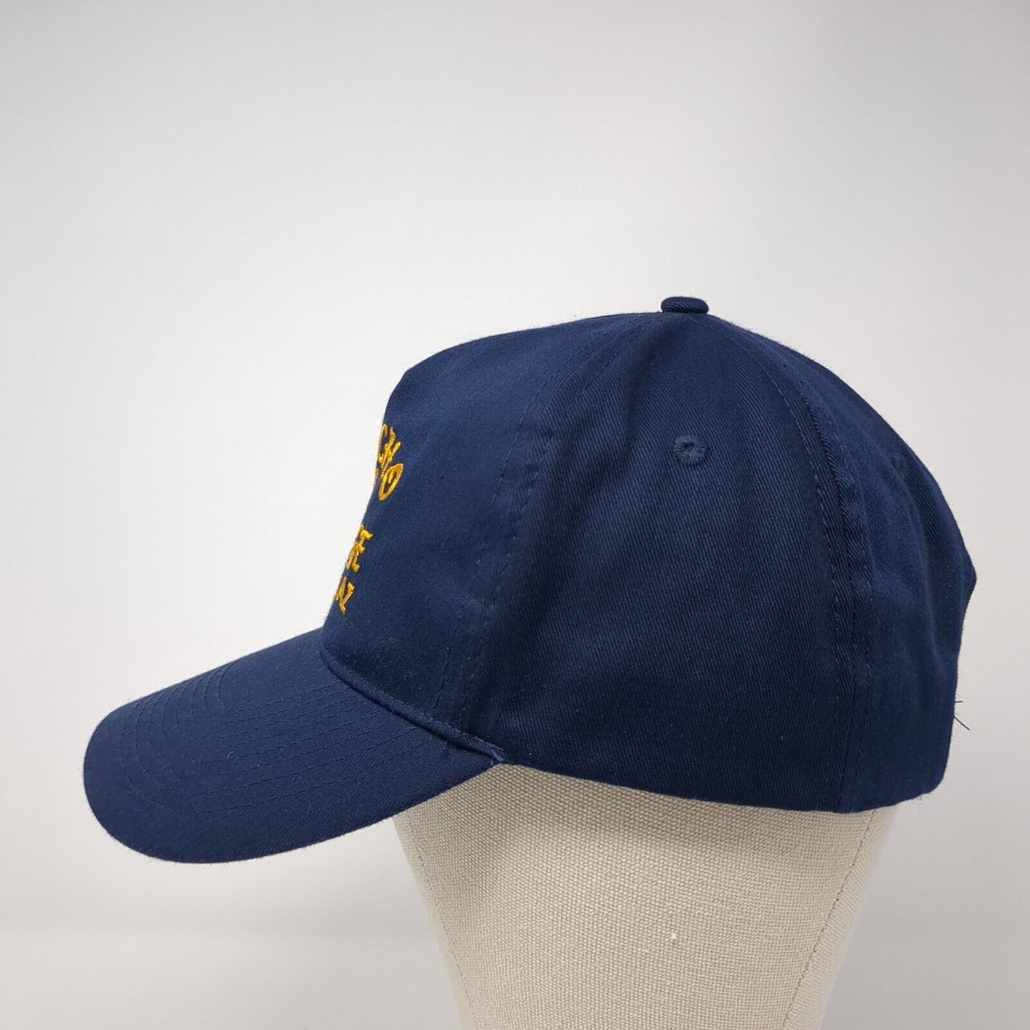Rancho El Mirage Welton AZ Strapback Hat Blue One Size Adjustable Embroidered