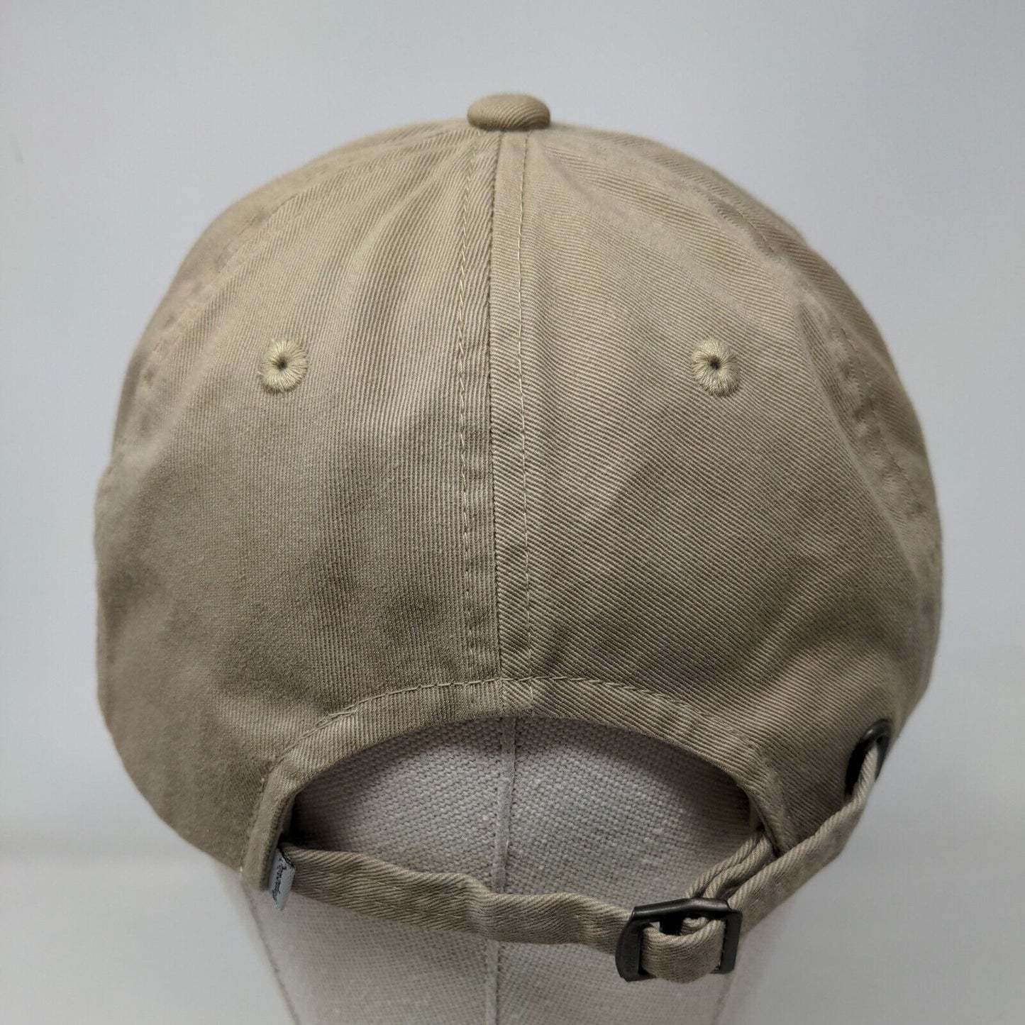 The Tartan Slideback Hat Tan One Size Adjustable Embroidered 6 Panel Imperial