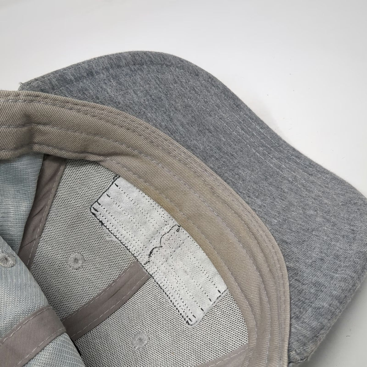 Pukka Snapback Gray Hat One Size Jug Mountain Ranch Heather Jersey Cotton Patch