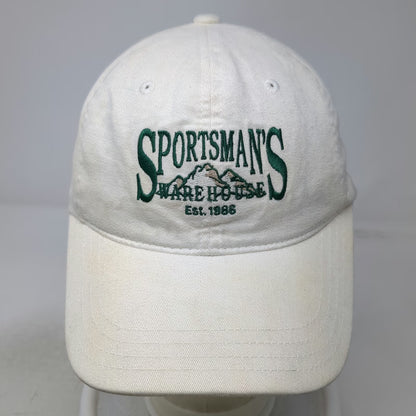 Sportsman's Warehouse Baseball Cap White One Size 20th Anniversary Mountain Hat