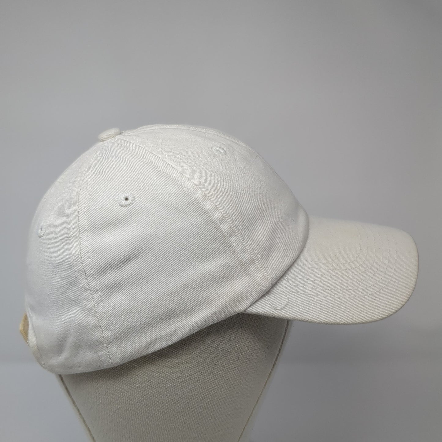 Mickey Mouse Strapback Baseball Cap White One Size Adjustable Disney Parks