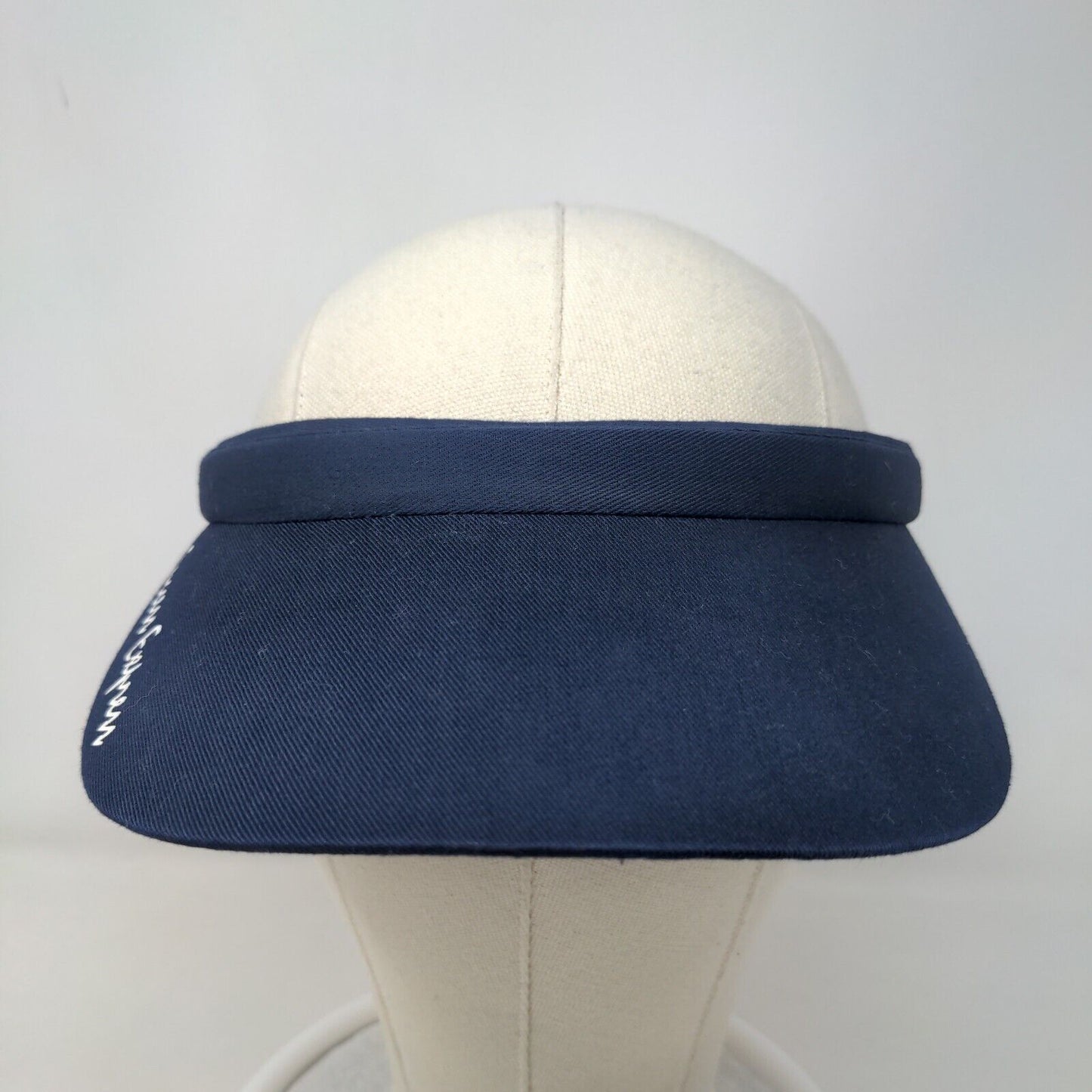 Success Express Women's Sun Visor Cap Hat Blue 100% Cotton Graphic