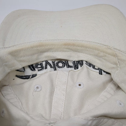 TaylorMade Baseball Cap Beige One Size Adjustable Slideback Cotton Golf Hat