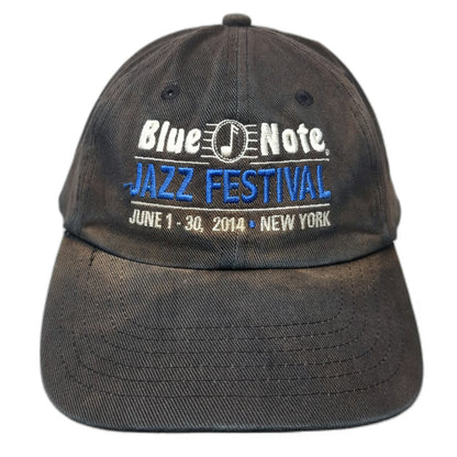 Black Baseball Cap One Size Blue Note Jazz Festival 2014 New York Slideback hat