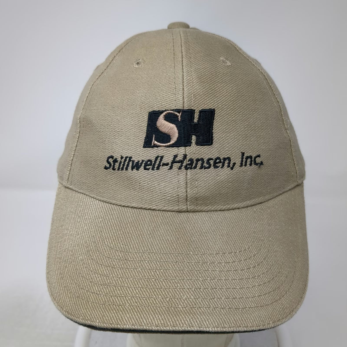 Mohr's Baseball Cap Brown One Size Stillwell-Hansen Inc Logo Slideback Hat
