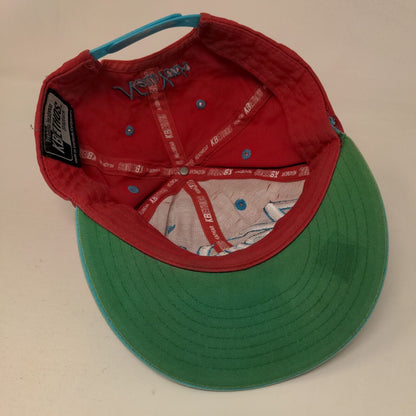 New York Snapback Hat Multi One Size Embroidered Colorblock KB ETHOS