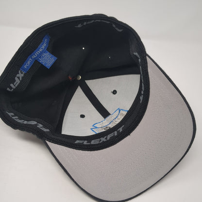 One Stop Shop PC&E Atlanta Fitted Baseball Cap Black XL Flexfit Port Authority
