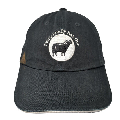 Every Family Has One Trailing of The Sheep Festival Strapback Hat Black One Size