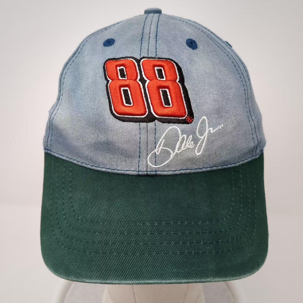 Dale Earnhardt Jr 88 NASCAR Kellogg's Racing Blue Green Strapback Hat Cap OSFM