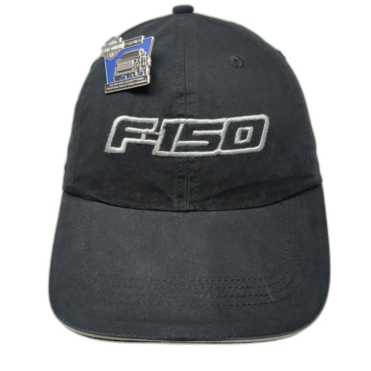 Falcon Ford F-150 Built Tough Black One Size Baseball Cap Hat With Pin