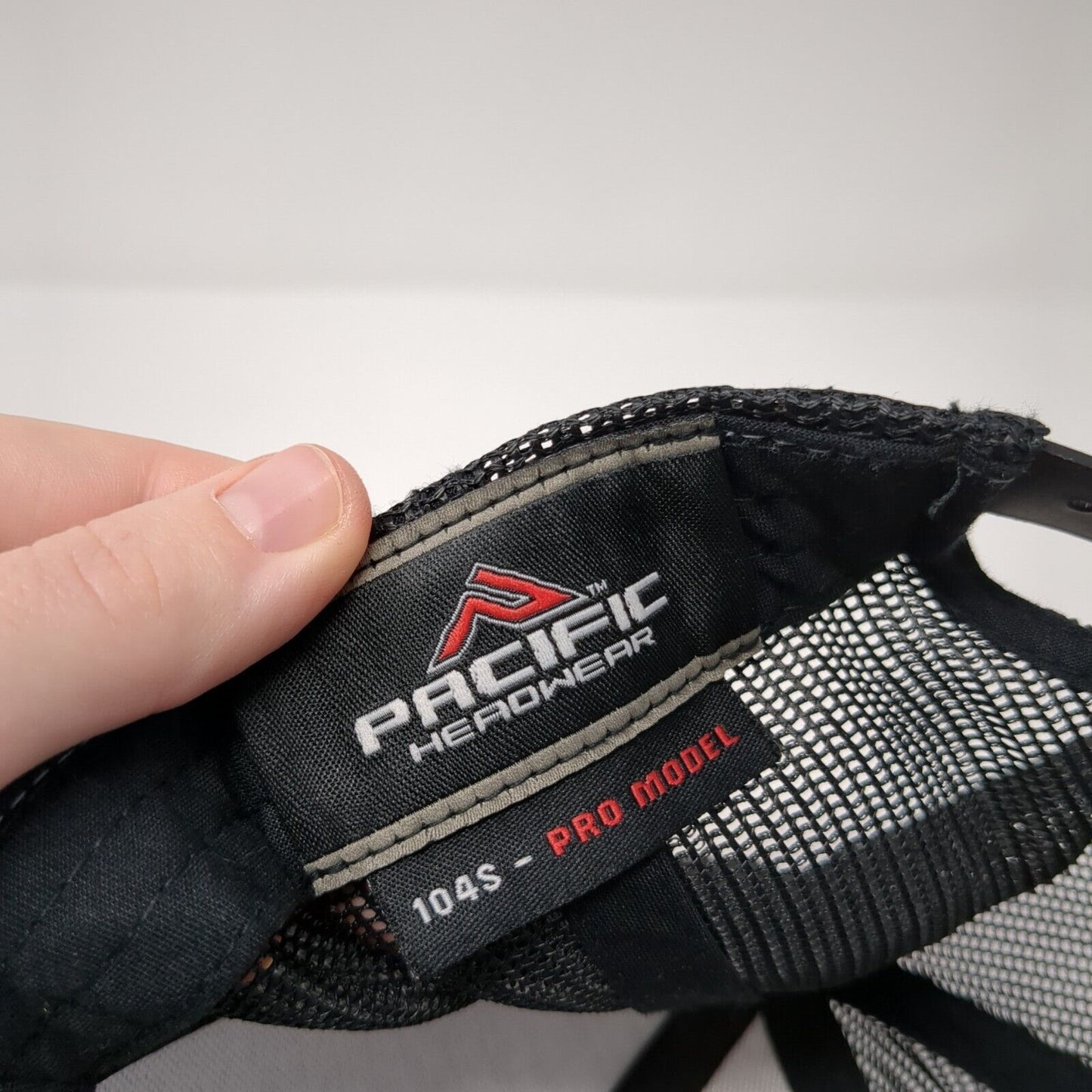 Pacific Headwear Snapback Trucker Hat Gray One Size Adjustable Mesh Back