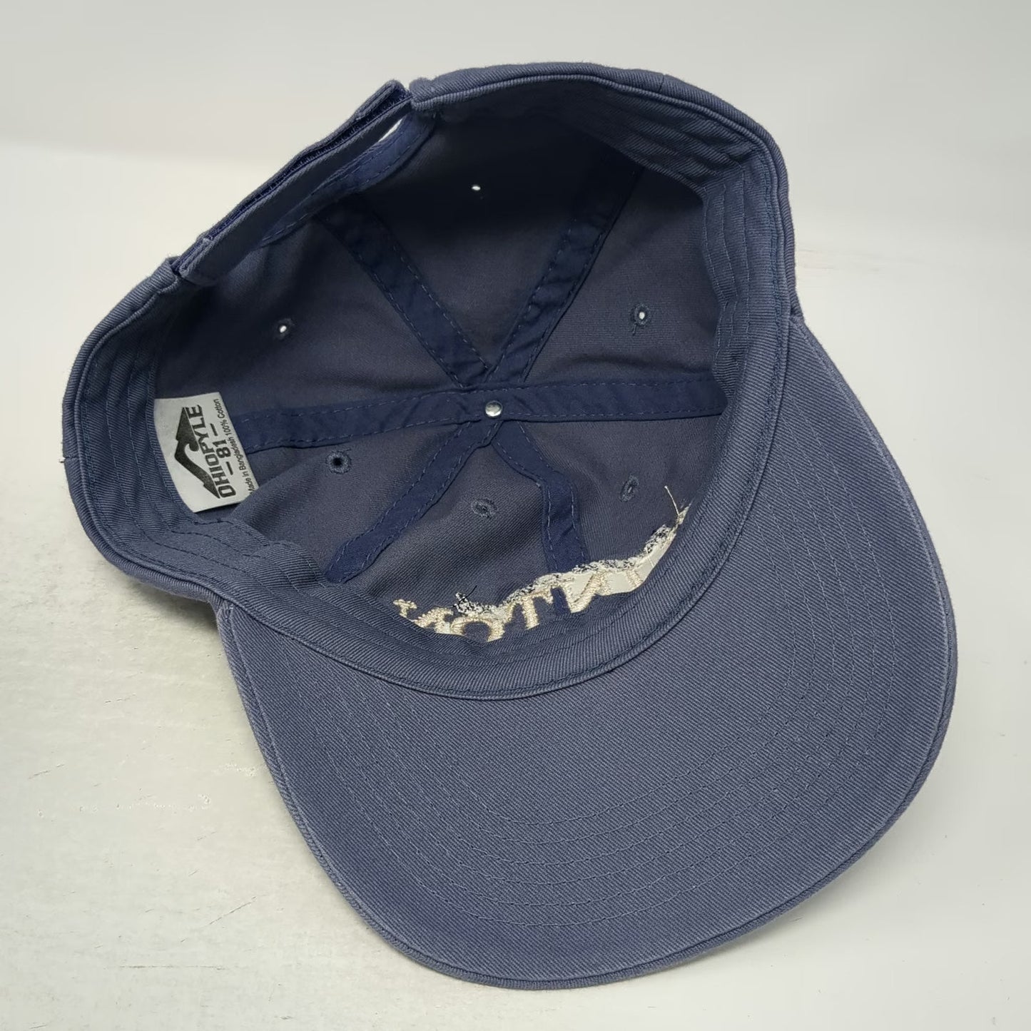 Ohiopyle Clinton Connecticut Blue One Size Baseball Cap Strapback Hat Souvenir