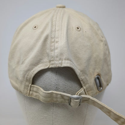 Route 66 Baseball Cap Beige One Size Slideback Curved Brim Plain Cotton Hat